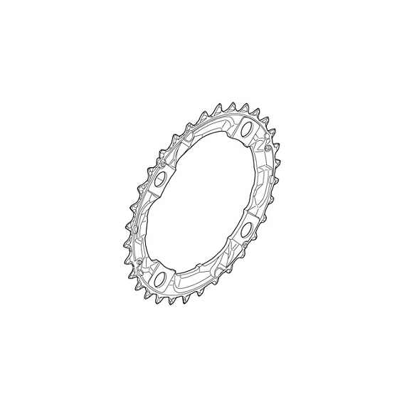 SHIMANO ACERA Chainring 38T for FC-M361(Black)
