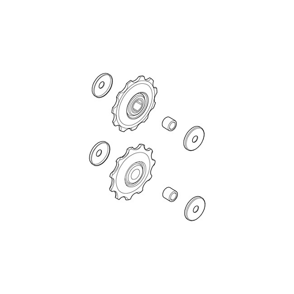 SHIMANO Pulley set (RD-M593)