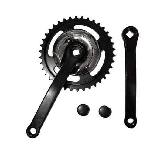 Azimut steel 1-speed 38Tx170mm w/ CP black