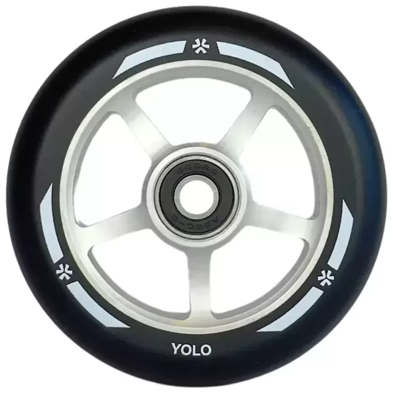 Union Yolo Pro Scooter Wheel 100mm Black/Silver