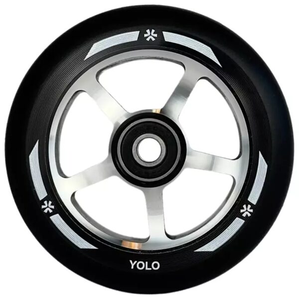 Union Yolo Pro Scooter Wheel 100mm Black/Raw/Black