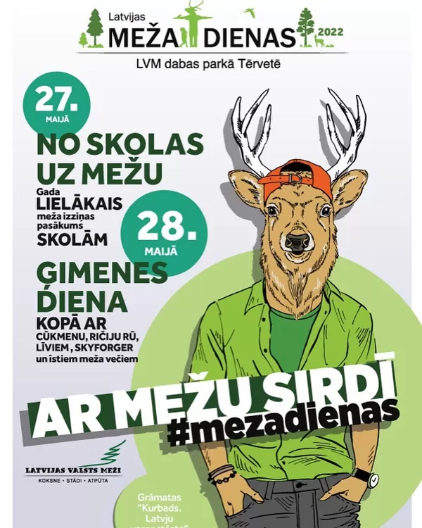 Meža dienas LVM dabas parkā Tērvetē 2022